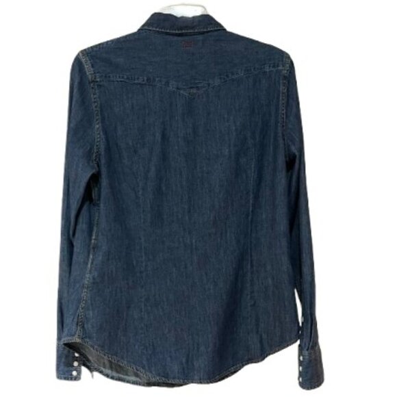 LIMITED EDITION Levi's Icons Reimagined Pearl Snap Western Denim Shirt  - LNC - Picture 6 of 8